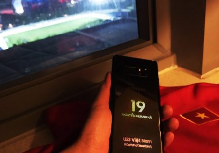 Samsung Vina tặng đội tuyển U-23 VN phần quà trị giá 1,2 tỉ đồng