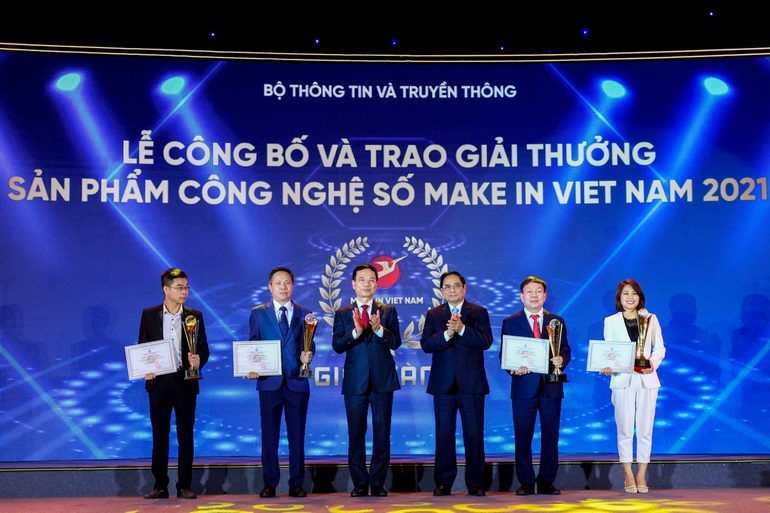 [Khoa học và công nghệ] Vinh danh 4 sản phẩm xuất sắc nhận giải Vàng Make in Vietnam 2021