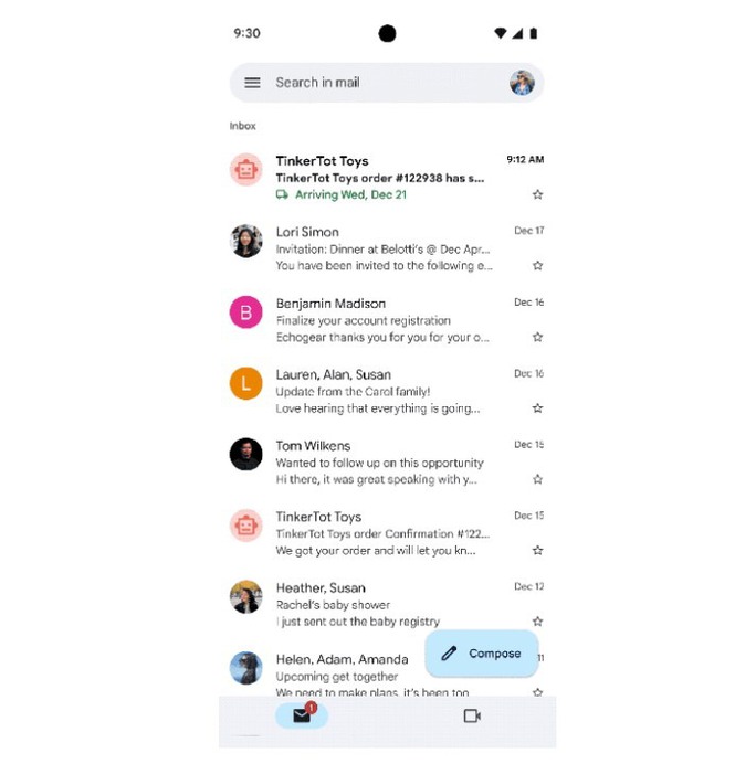 Gmail bổ sung tính năng mới “theo dõi đơn hàng” - Ảnh 1.